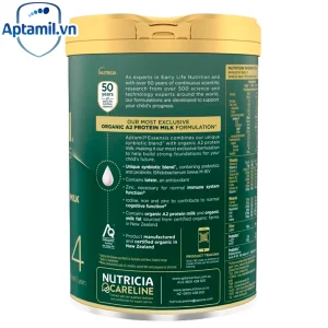 Aptamil Essensis Organic A2 số 4